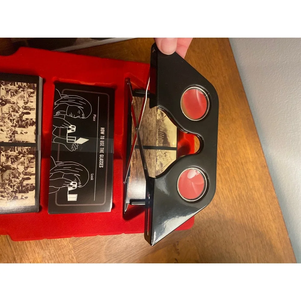 The Great War in 3D WWI Stereoscopic Box Set Black Dog Leventhal Viewer COMPLETE
